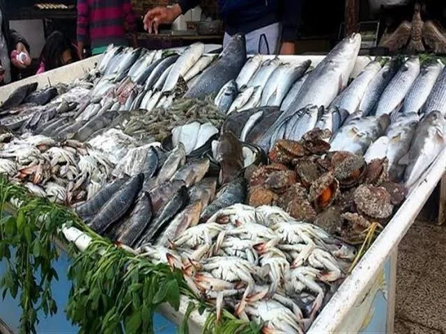 أسعار السمك والجمبري في سوق العبور اليوم