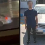سائق بلا رخصة يمارس الاستعراضات الخطرة في الإسكندرية
