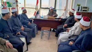 استقبال القافلة الدعوية الحدودية في الوادي الجديد