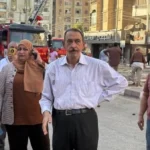 السيطرة على حريق برج معهد الاتصالات بسوهاج