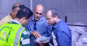 ضبط 4 أطنان لحوم غير صالحة بالعبور