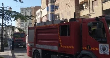 السيطرة على حريق في برج معهد الاتصالات بسوهاج