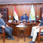 مناقشة الموقف المالي للخطة الاستثمارية بكفر الشيخ