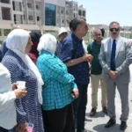 توسعات شارع غرب استاد النادي المصري في بورسعيد