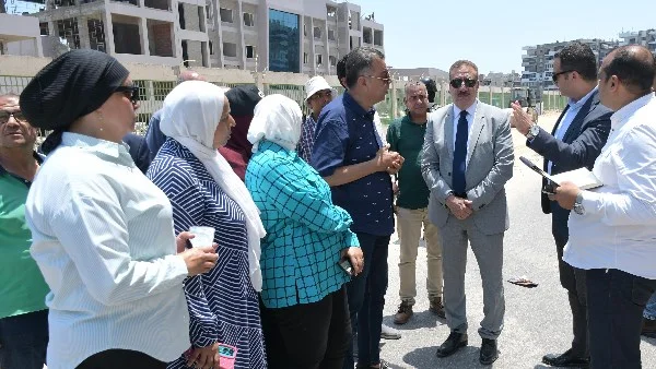 توسعات شارع غرب استاد النادي المصري في بورسعيد