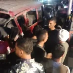 إصابة ثلاثة أشخاص في تصادم بأسيوط