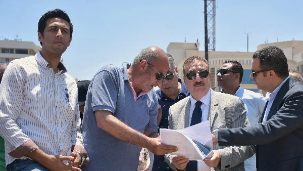 تطوير شارع أرض النجيلة بحي الشرق في بورسعيد