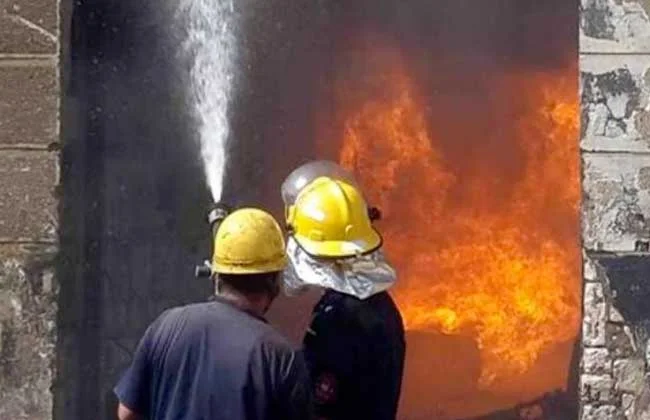 مصرع أسرة جراء حريق في شقة سكنية بالعمرانية