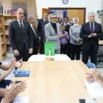 زيارة تفقدية لمكتبة مصر العامة بالخارجة