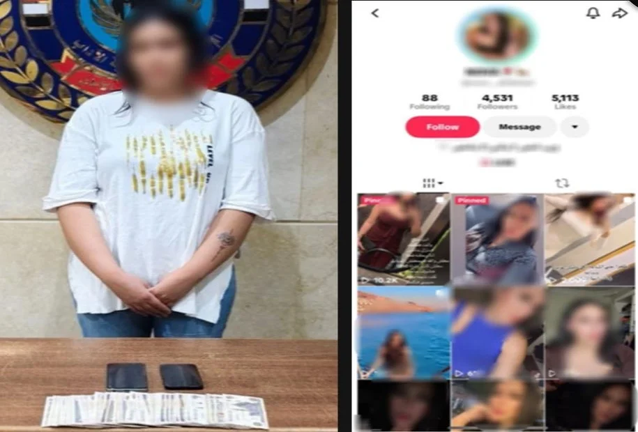 القبض على صانعة محتوى في البساتين بسبب فيديوهات خادشة