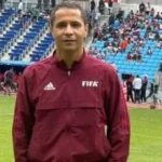 محمود عاشور حكم فيديو احتياطياً في مباراة إسبانيا وبلجيكا