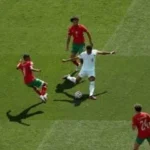 تعادل سلبي في الشوط الأول بين فرنسا والمغرب
