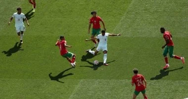 تعادل سلبي في الشوط الأول بين فرنسا والمغرب
