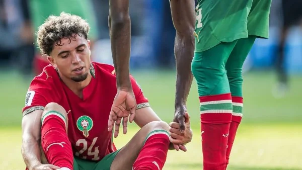 أيوب بوعدي: فخور بتمثيل المغرب رغم الخسارة أمام فرنسا