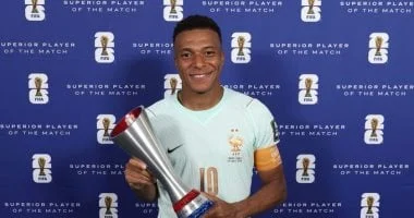 مبابي يتألق ويقود فرنسا للفوز على المغرب في المونديال
