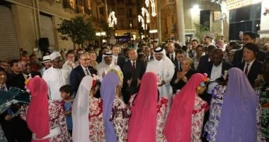 "احتفالية شارع الفن في قلب القاهرة"