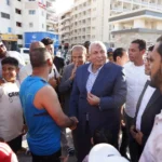 محافظ مطروح يتفقد الكورنيش الغربي المطور