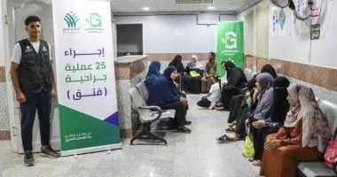 الجارحي تنفذ 25 عملية جراحية مجانية لعلاج الفتق