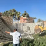 إزالة التعديات على الأراضي الزراعية في قنا