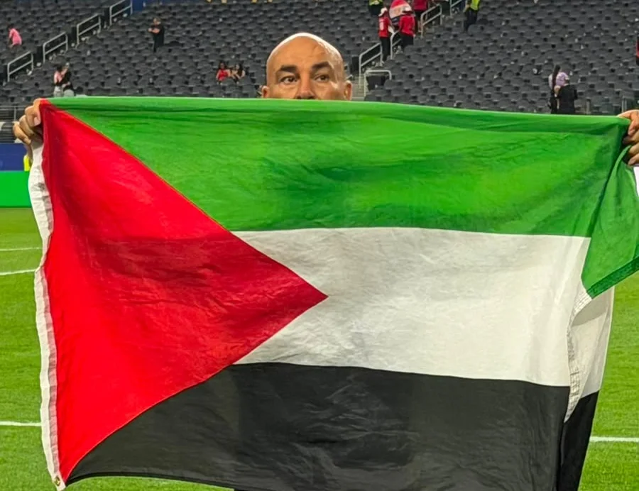 تهنئة فلسطينية لمصر على إنجاز المنتخب في كأس العالم