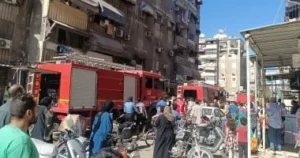 اختناق شخصين في حريق وحدة سكنية ببورسعيد