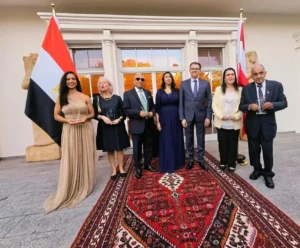 احتفال مصر بعيدها الوطني في فيينا