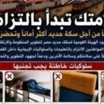 حملة توعوية للسكك الحديدية من أجل سلامة الركاب