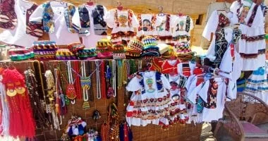 نساء النوبة يدعمن التراث بالمشغولات اليدوية