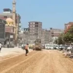 تطوير الطرق في بسيون الغربية