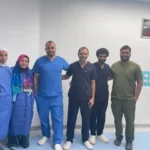 استخراج زر معدني من مريء رضيع بمستشفى المنصورة التخصصي
