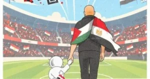 كاريكاتير اليوم السابع يحتفي بأسطورة كرة القدم حسام حسن