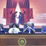 سهير المرشدي وسامح الصريطي في مهرجان المسرح بالمنصورة