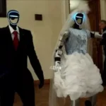 أول زفاف لروبوتين في موسكو