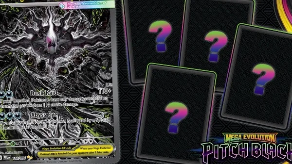 بطاقات التوسعة الجديدة "Mega Evolution Pitch-Black" من بوكيمون