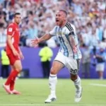 الأرجنتين تتقدم على سويسرا بهدف ماك أليستر