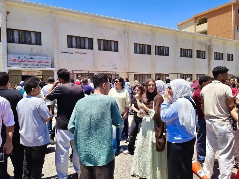 انتظام لجان امتحانات الثانوية العامة في كفرالشيخ