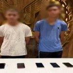 ضبط ثنائي سرقة الهواتف في النزهة