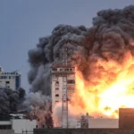 قصف إسرائيلي يستهدف مخيم القادسية خان يونس