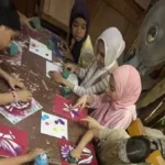 ورشة الطباعة بالتفريغ في المتحف القبطي