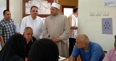 متابعة أعمال تصحيح امتحانات الثانوية الأزهرية في القليوبية