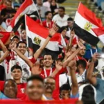 احتفالات الجماهير المصرية في استاد القاهرة بعد إنجاز المونديال