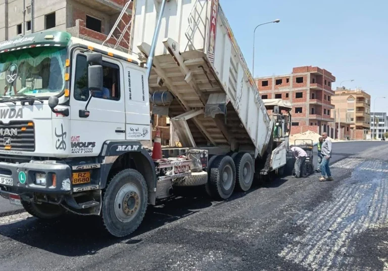 رفع كفاءة الطرق الرئيسية بالقاهرة