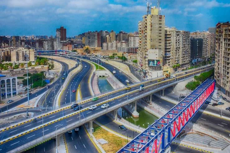مشاريع تطوير الطرق في الإسكندرية: تغيير جذري للمرور