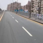 تطوير ورصف كوبري أرض اللواء في الجيزة