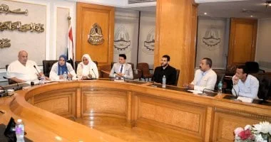 شعبة حراسة المنشآت تبحث تطبيق منظومة التأمينات الاجتماعية