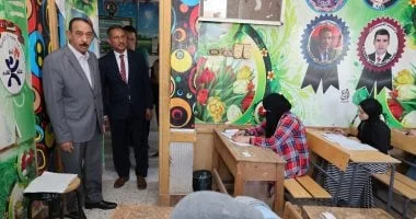 محافظ سوهاج يتفقد لجان امتحانات الثانوية العامة بدار السلام
