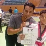 مروان أيمن يتألق ببرونزية التايكوندو