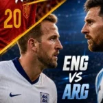 إنجلترا تواجه الأرجنتين في نصف نهائي كأس العالم 2026
