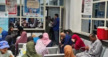 بنك الشفاء المصري يواصل قوافله الطبية بالمجان في المنوفية