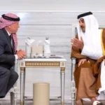 العاهل الأردني يعزي أمير قطر في وفاة الشيخ حمد بن خليفة